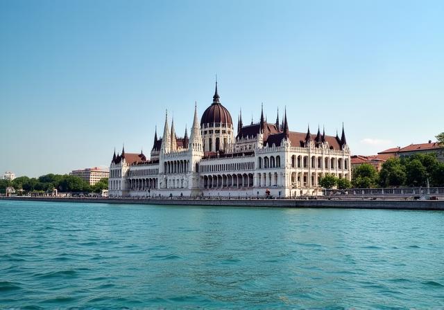 Arquitectura histórica junto al Danubio